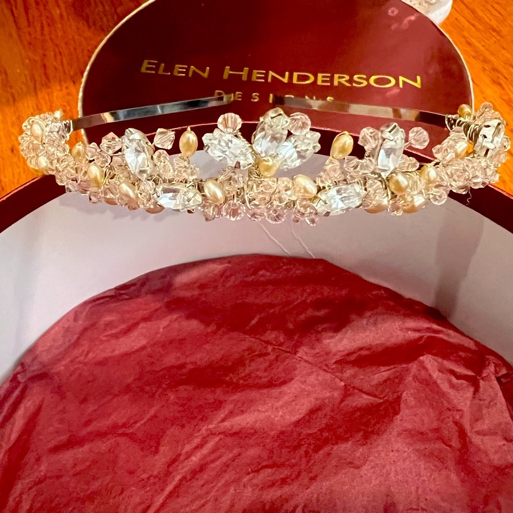 Elen Henderson Tiara for Brides, Bridesmaids, or Other Special Occasions ❤️